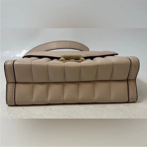 Michael Kors Beige Quilted Shoulder Bag - Picture 4 of 8